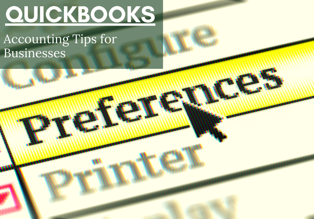 change preference in quickbooks for mac